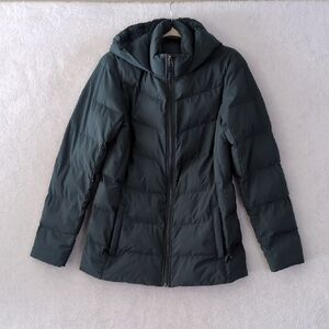 32 Degrees‎ Heat Womens Dark Turquoise Puffler Coat Size S